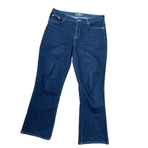 LRL Ralph Lauren Dark Wash Classic Bootcut Jeans Size 10
